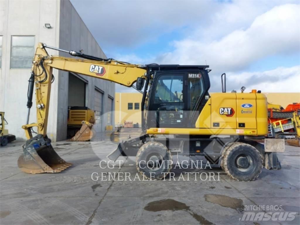 CAT M314 Колісні екскаватори