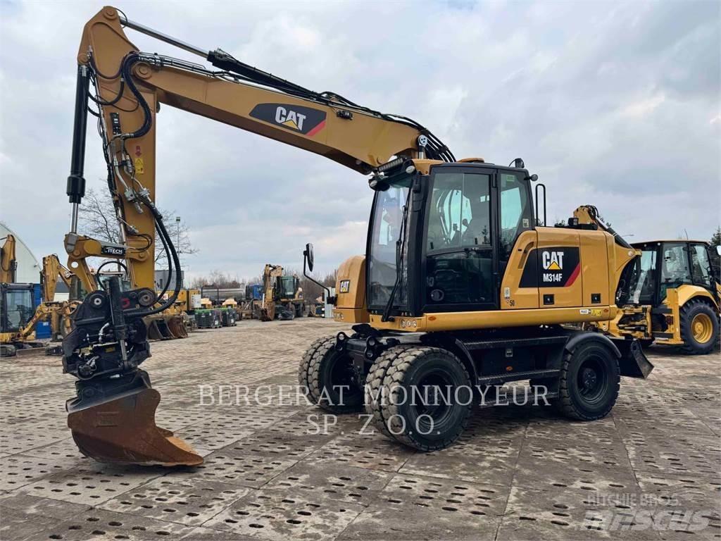 CAT M314F Колісні екскаватори