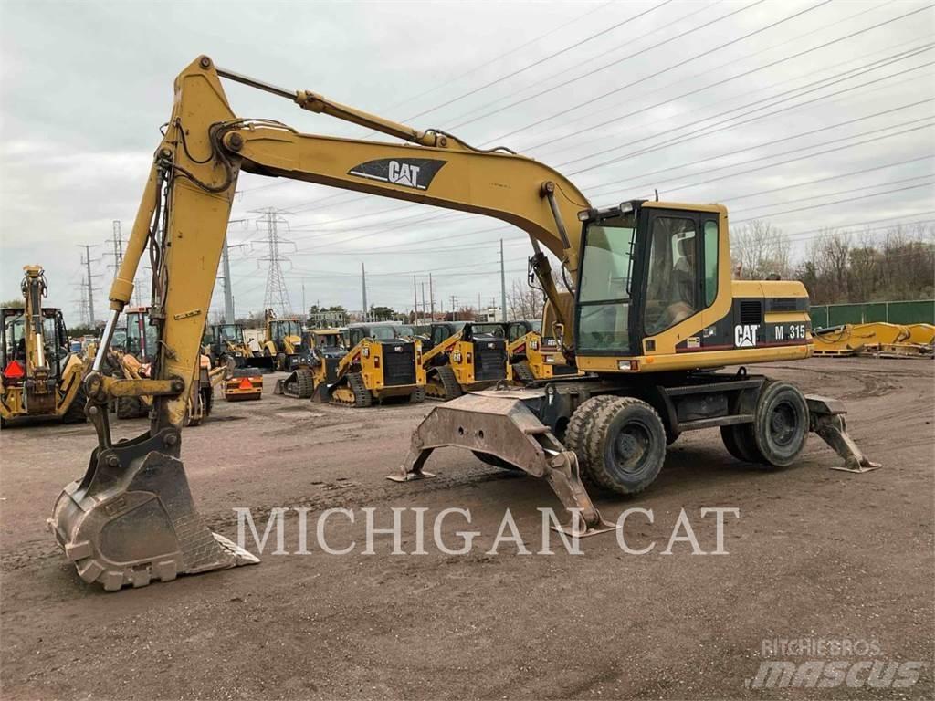 CAT M315 Колісні екскаватори