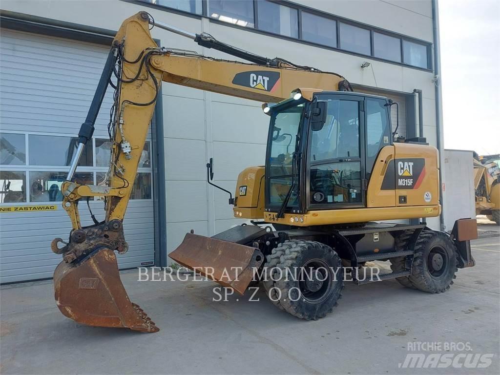 CAT M315F Колісні екскаватори