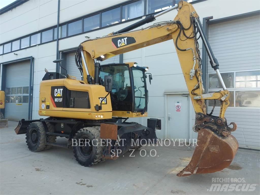 CAT M315F Колісні екскаватори