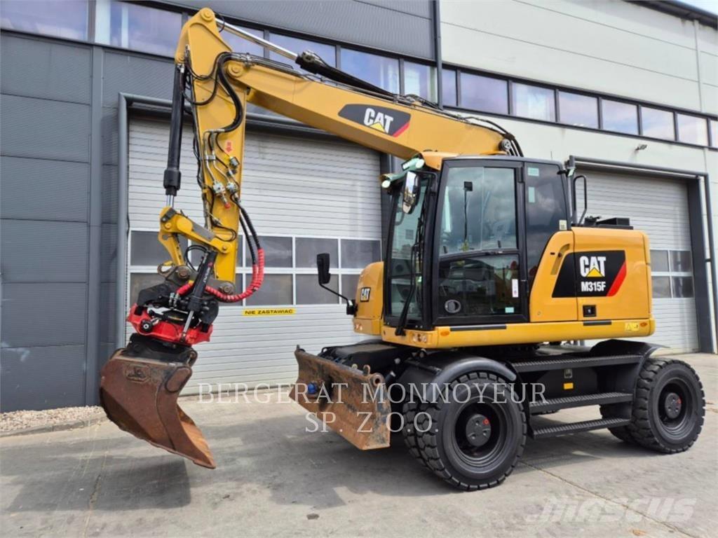 CAT M315F Колісні екскаватори