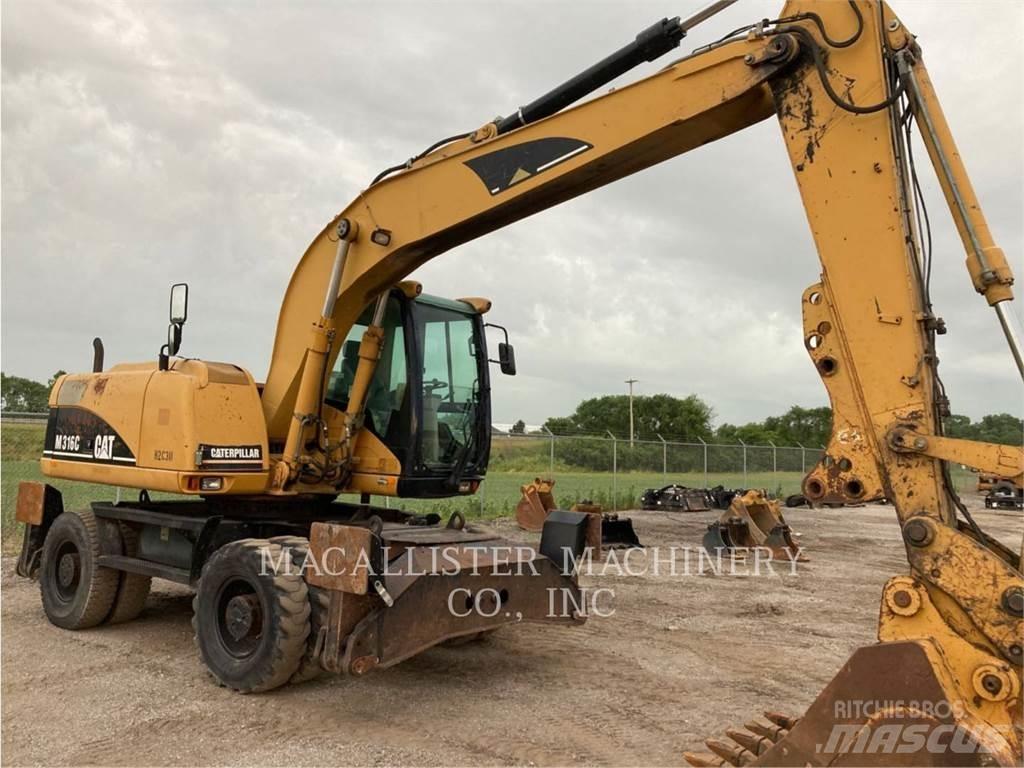 CAT M316C Колісні екскаватори