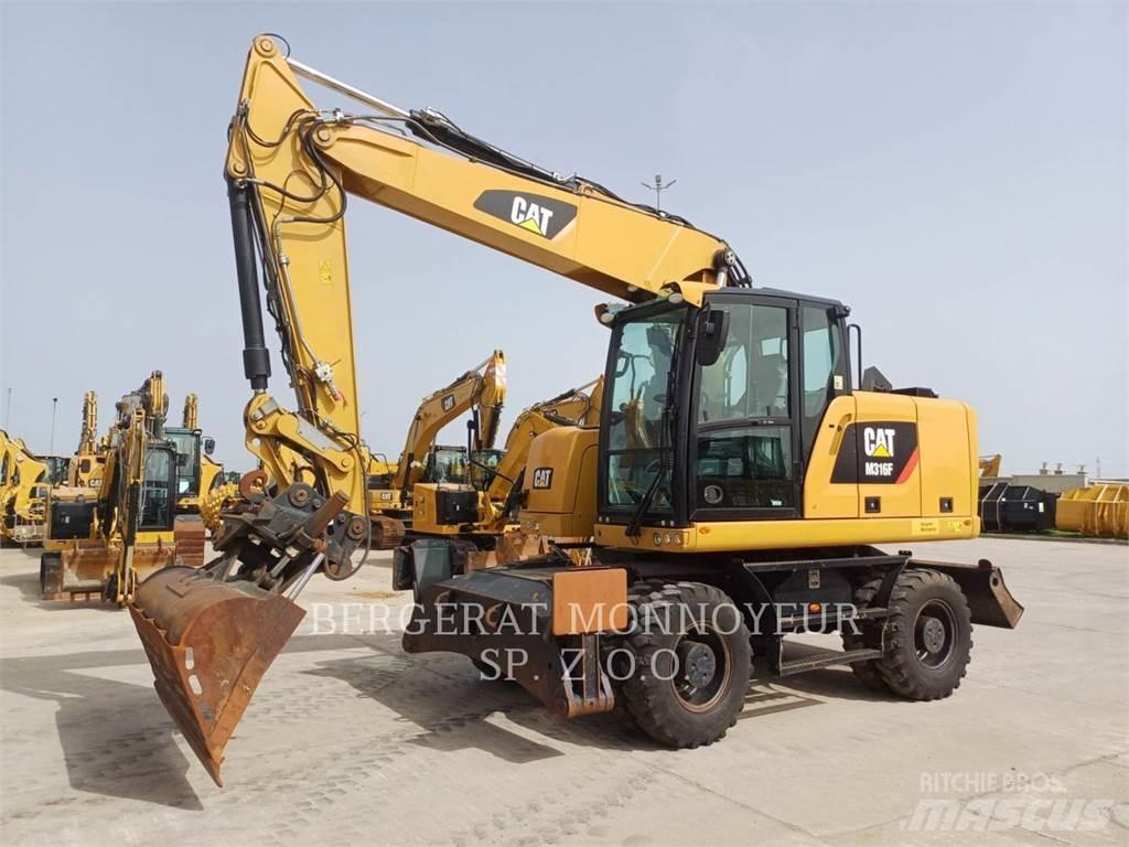 CAT M316F Колісні екскаватори