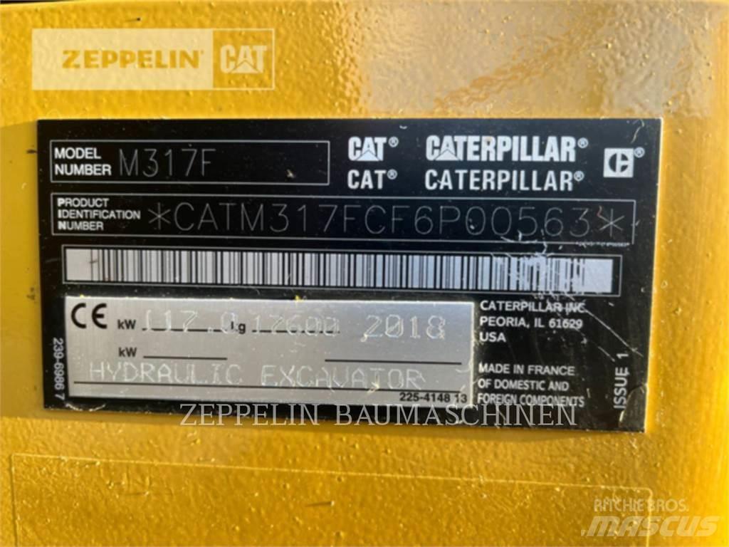 CAT M317F Колісні екскаватори
