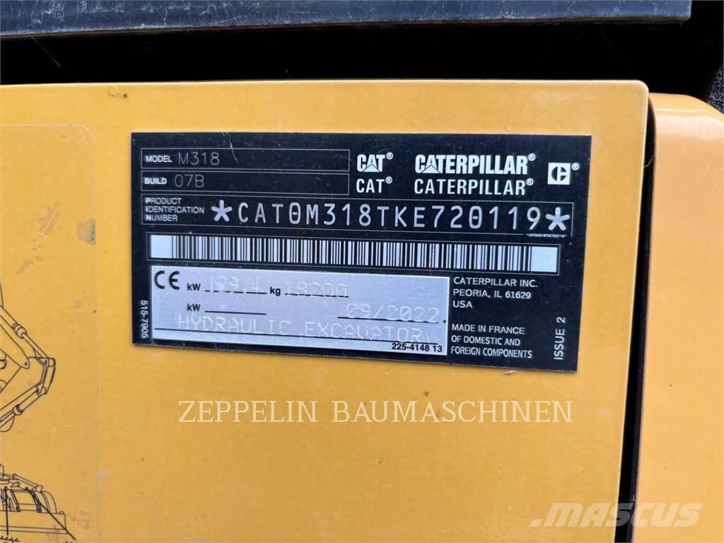 CAT M318-07A Колісні екскаватори