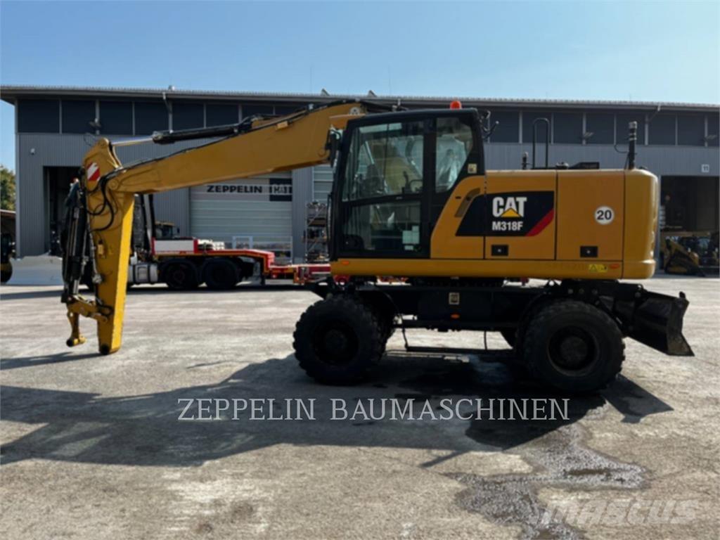 CAT M318F Колісні екскаватори