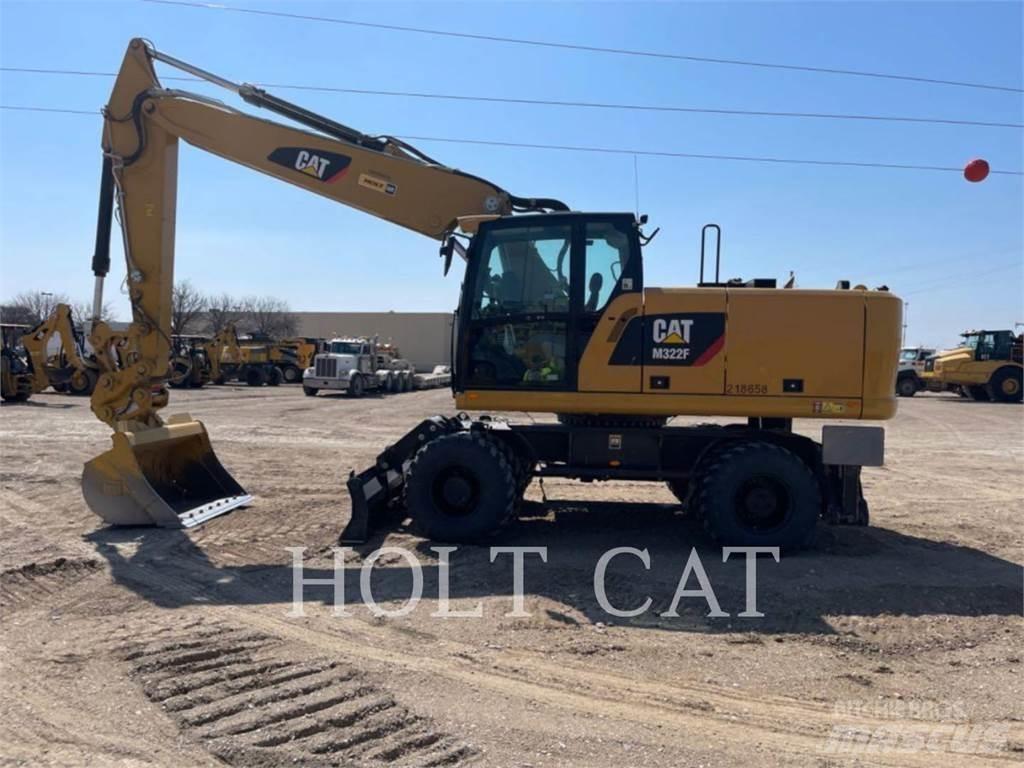 CAT M322F Колісні екскаватори