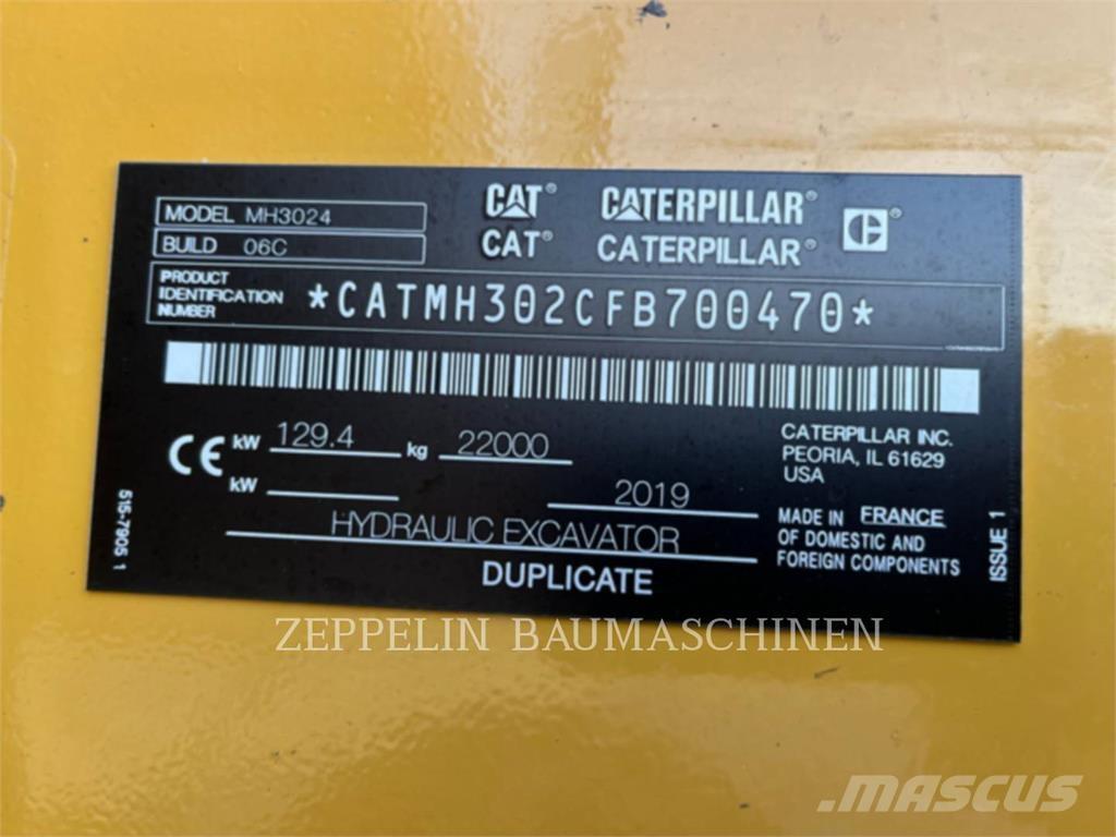 CAT MH3024-06C Екскаватори для знесення споруд