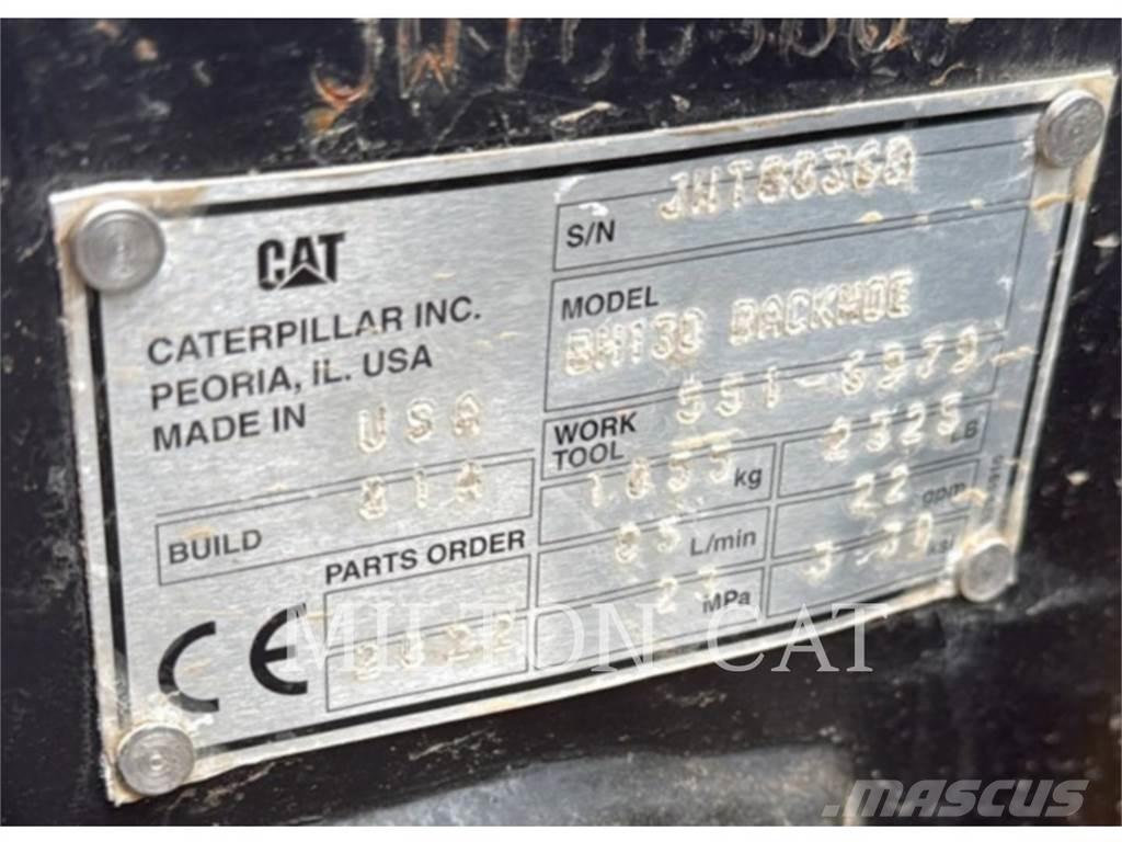 CAT SSL BH130 BACKHOE Траншейні екскаватори