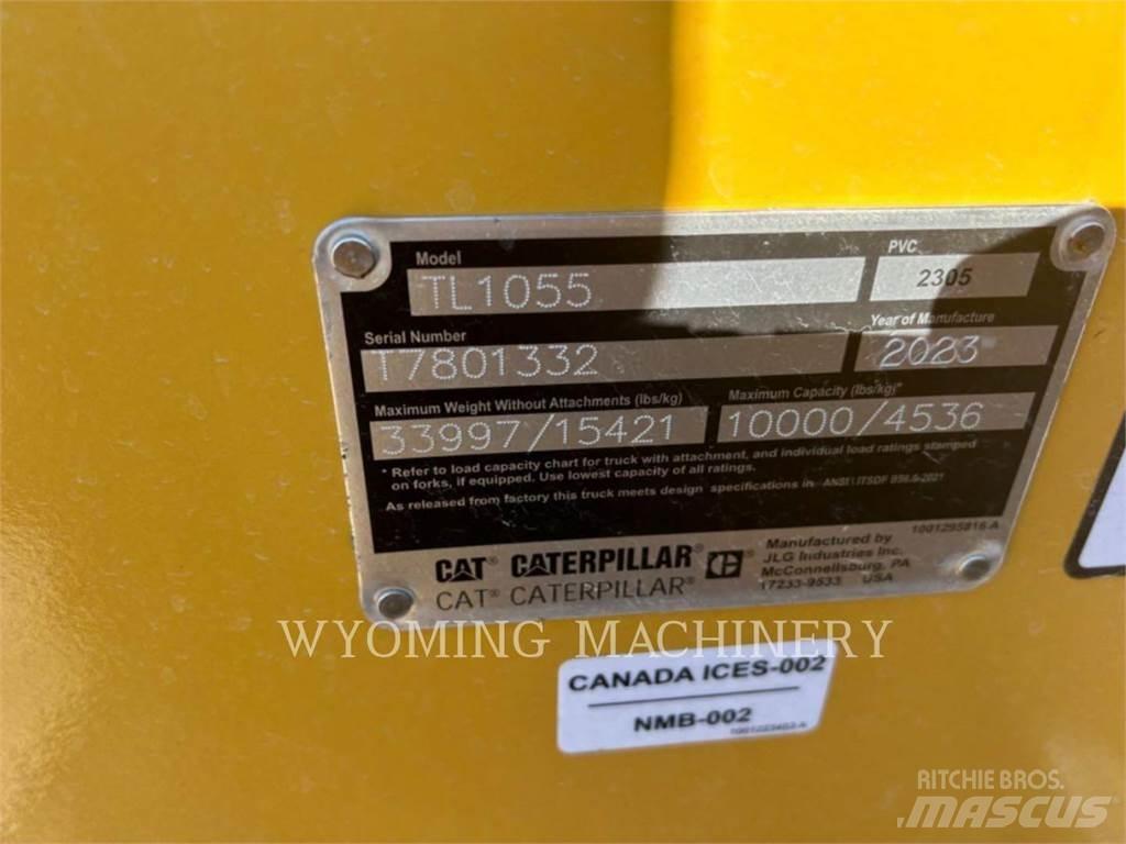 CAT TL1055 Телескопічні навантажувачі