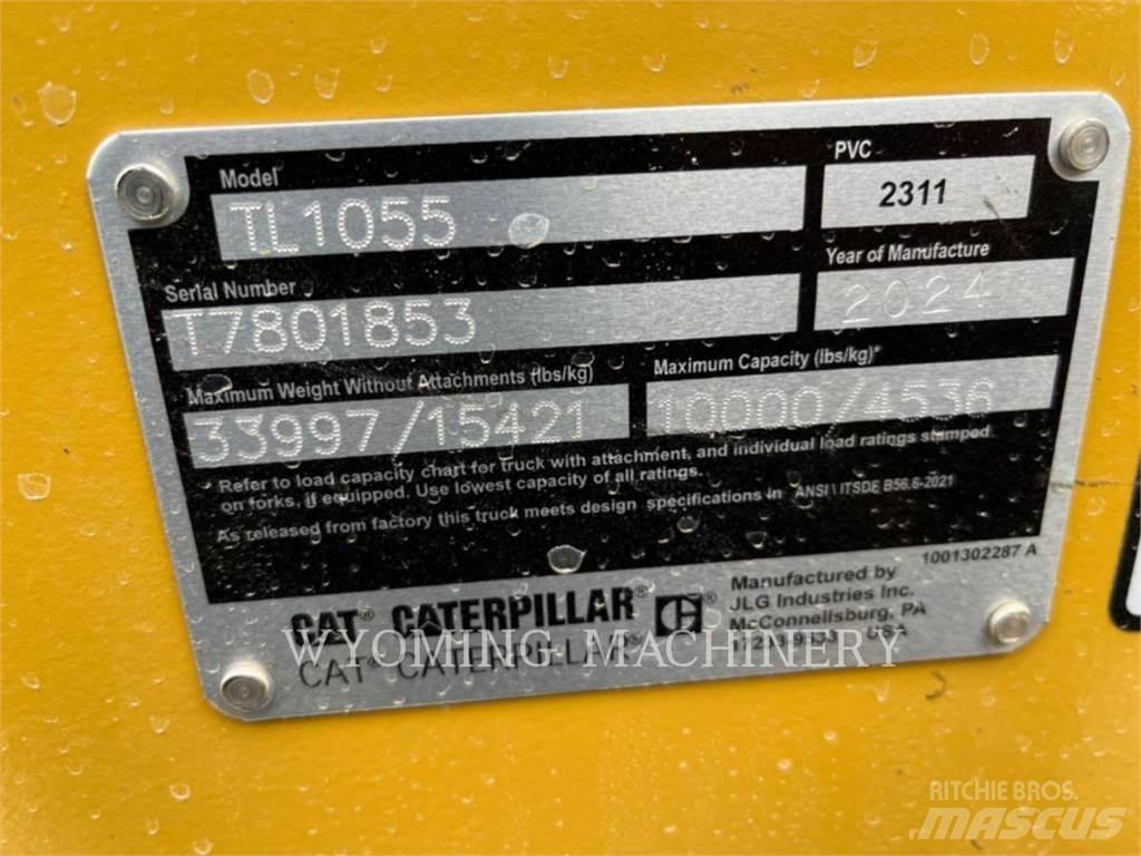 CAT TL1055 Телескопічні навантажувачі