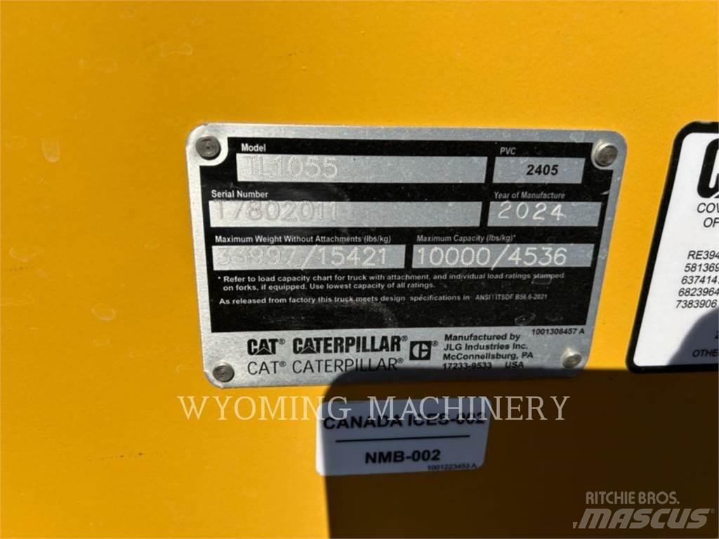 CAT TL1055 Телескопічні навантажувачі