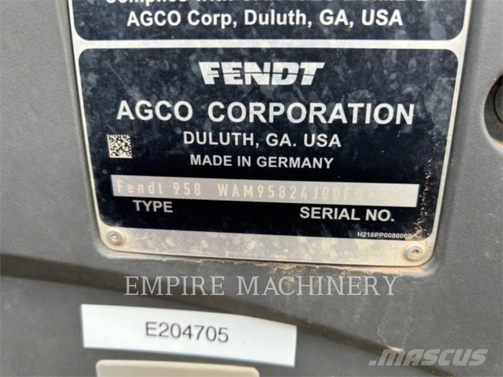 Fendt FT933G6 Трактори