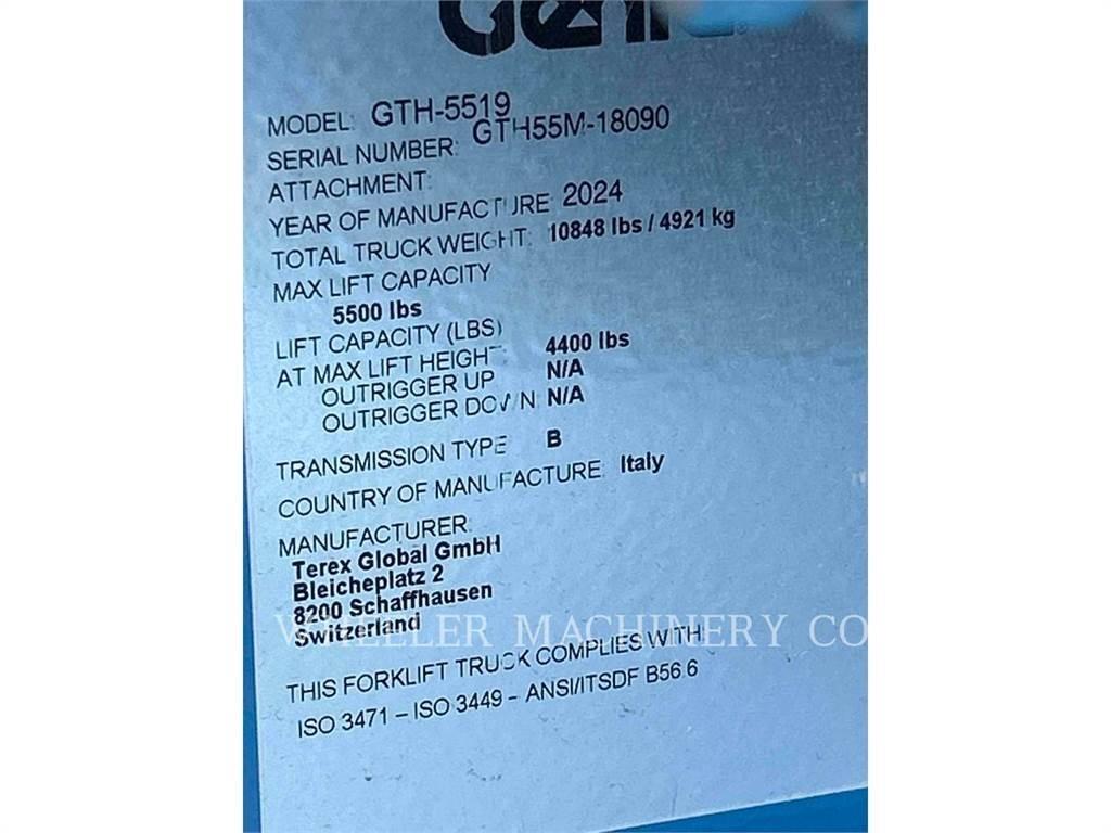 Genie GTH-5519 Телескопічні навантажувачі