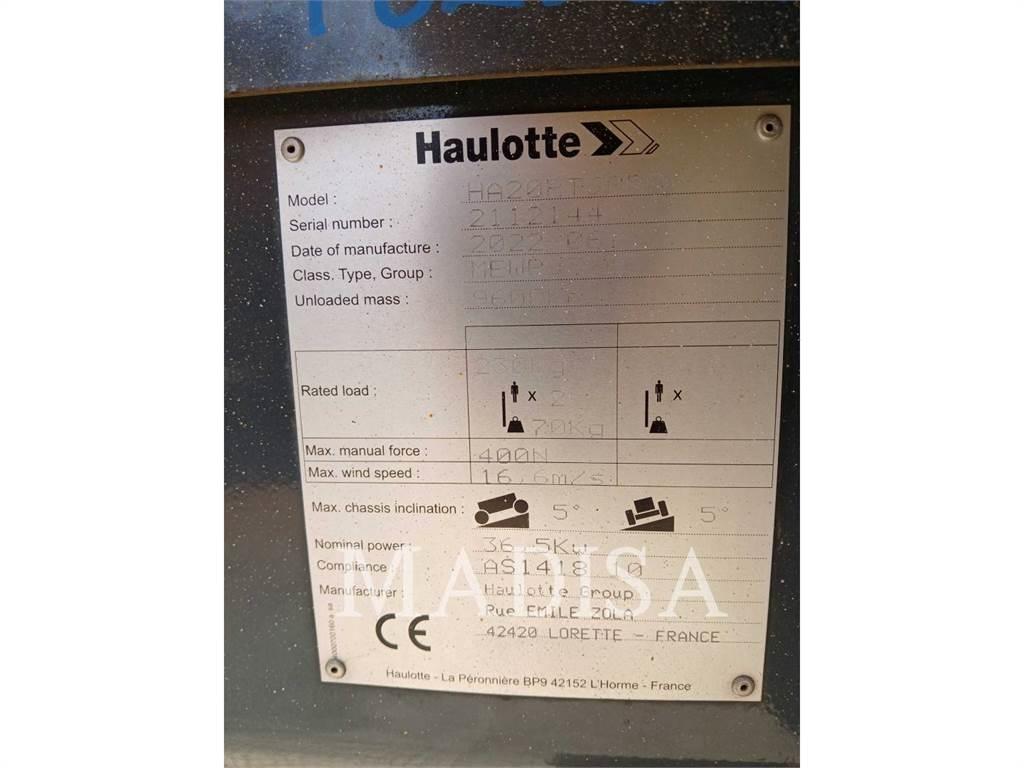 Haulotte HA20RTJPRO Колінчаті підйомники