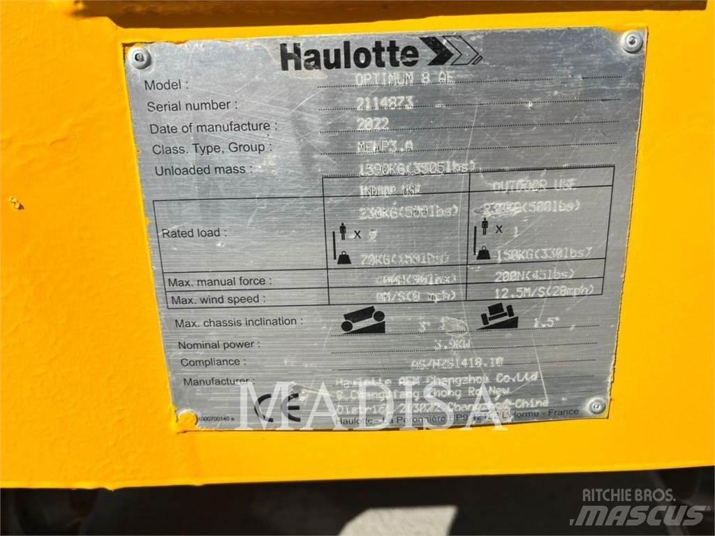 Haulotte OPTIMUM 8 Підйомники-ножиці