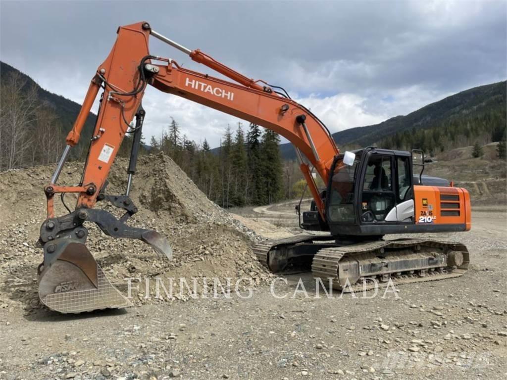 Hitachi ZX210LC Гусеничні екскаватори