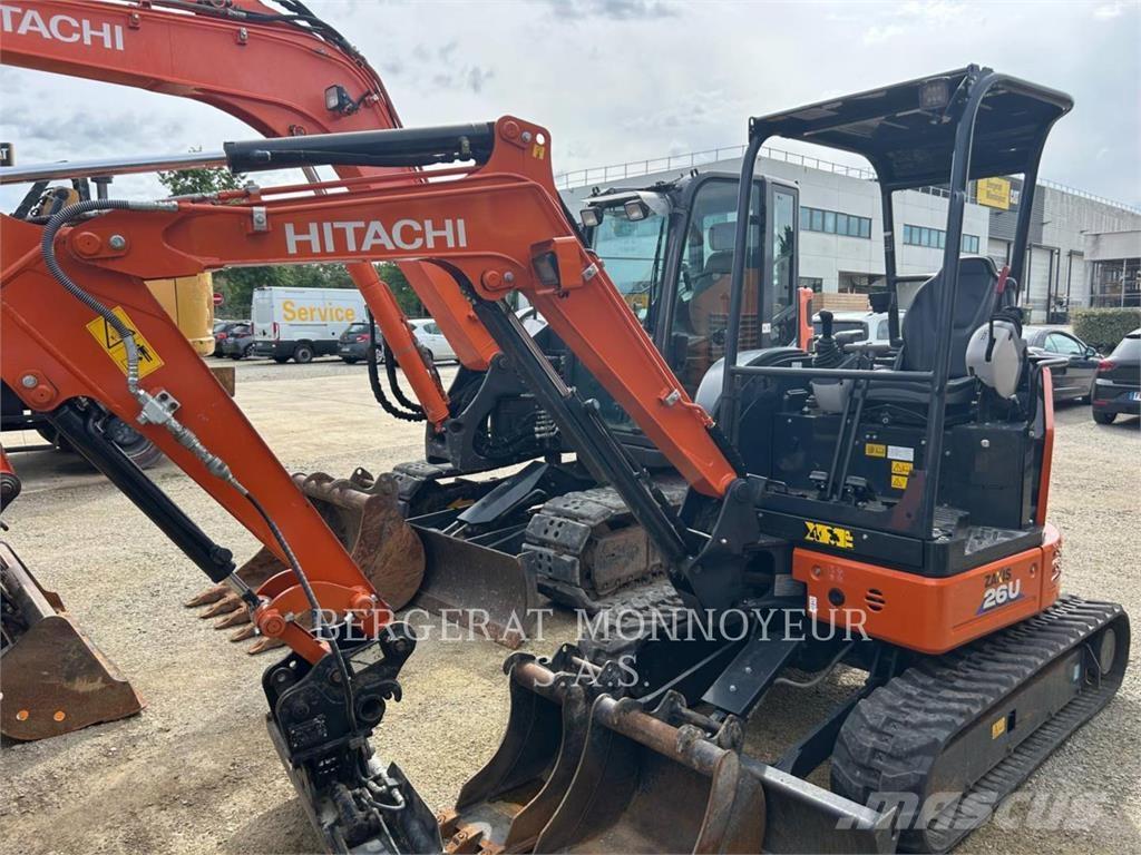 Hitachi ZX26U-6 Гусеничні екскаватори