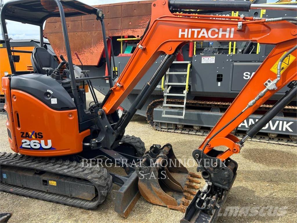 Hitachi ZX26U-6 Гусеничні екскаватори