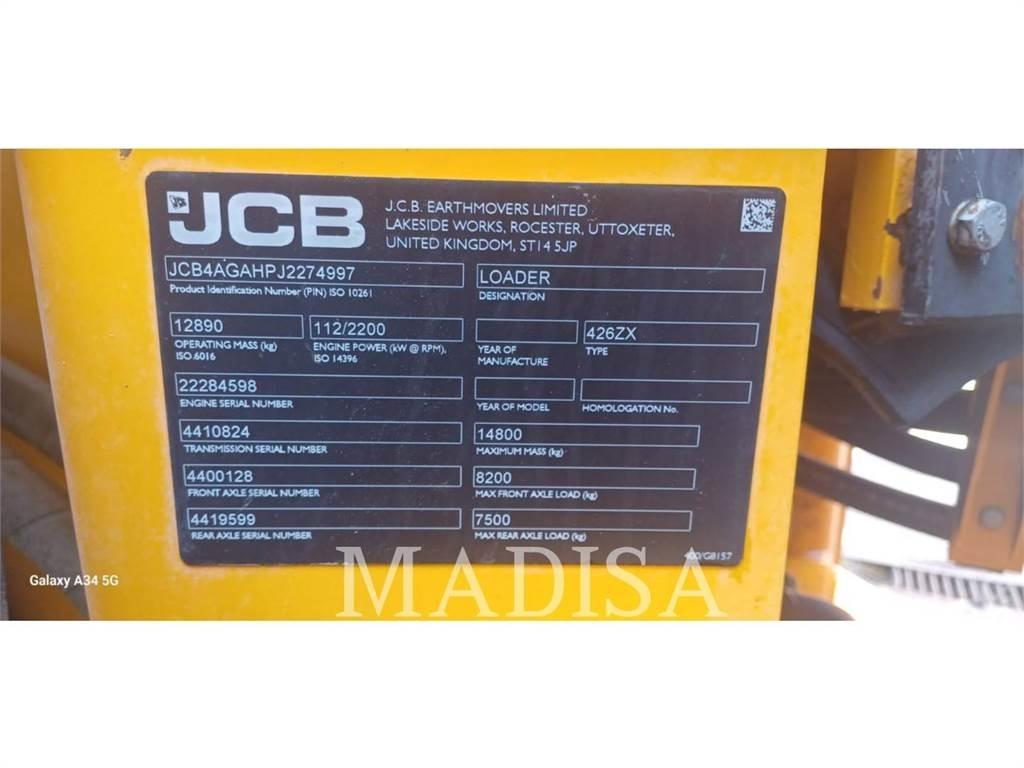 JCB 426B ZX Фронтальні навантажувачі