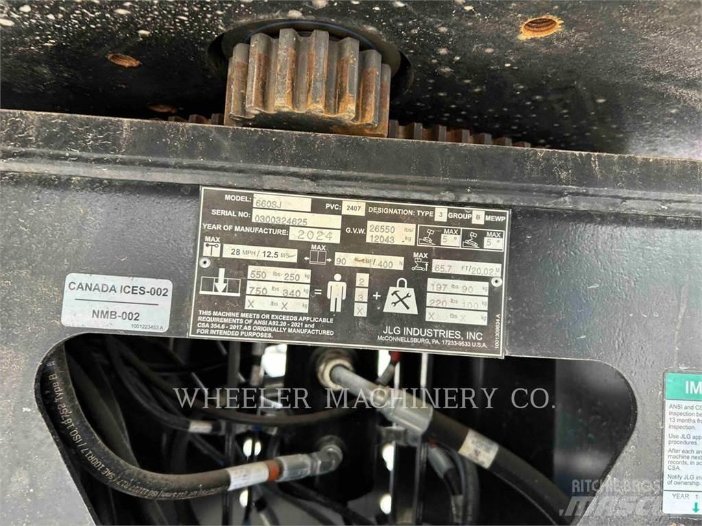 JLG 660SJ SP Колінчаті підйомники