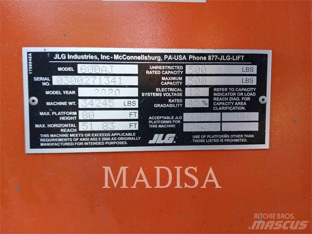 JLG 800 AJ Колінчаті підйомники