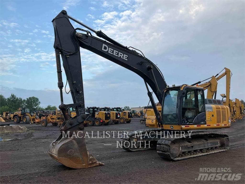 John Deere 210G Гусеничні екскаватори