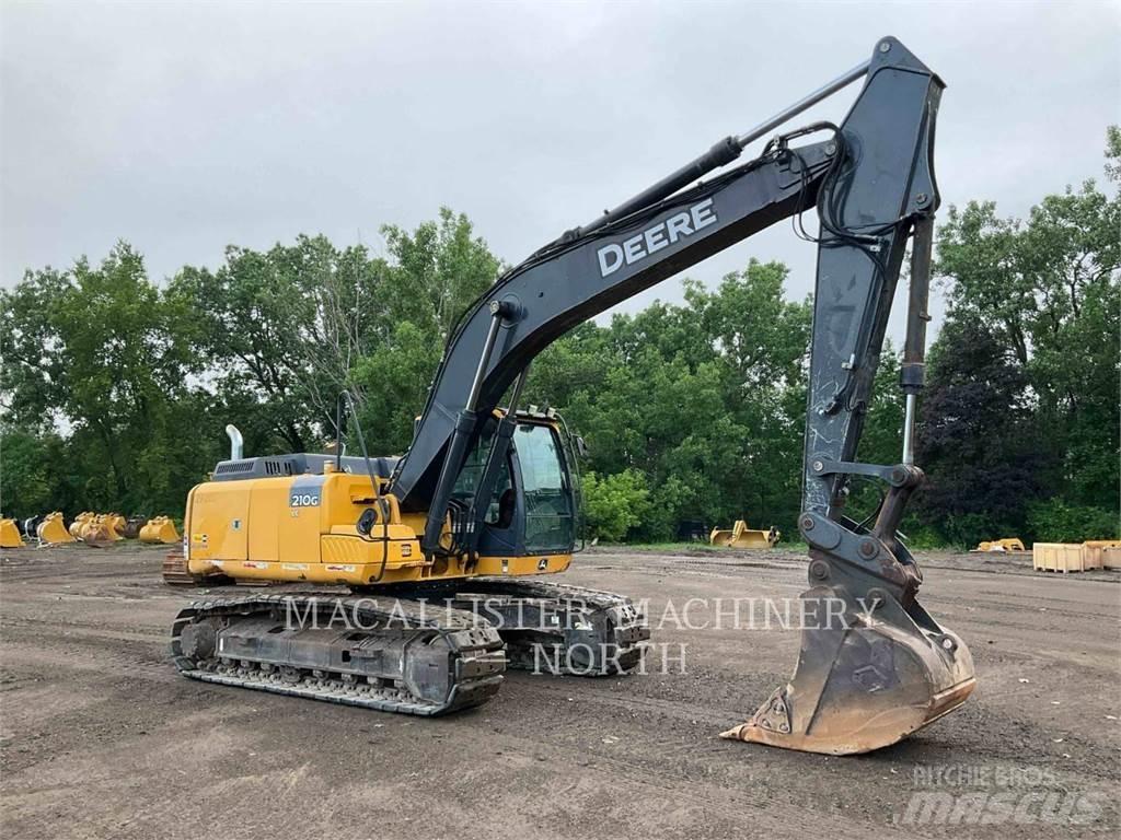 John Deere 210G Гусеничні екскаватори