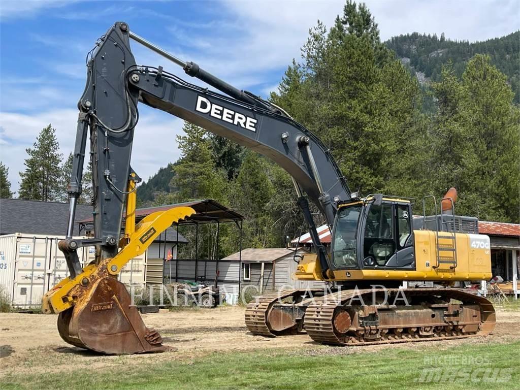 John Deere 470G Гусеничні екскаватори