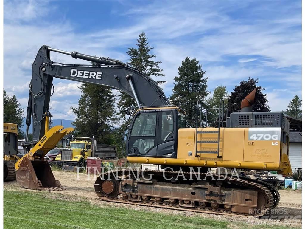 John Deere 470G Гусеничні екскаватори