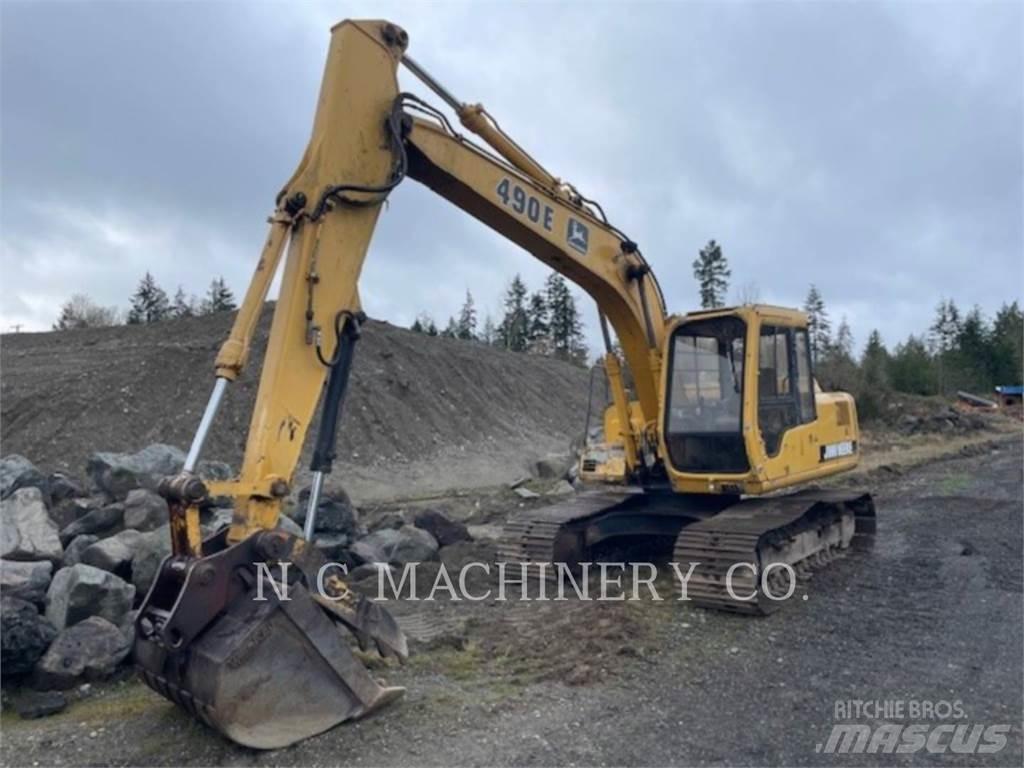 John Deere 490E Гусеничні екскаватори