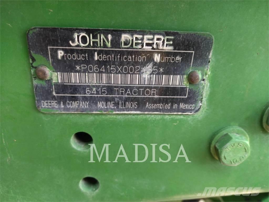 John Deere 6415 Трактори