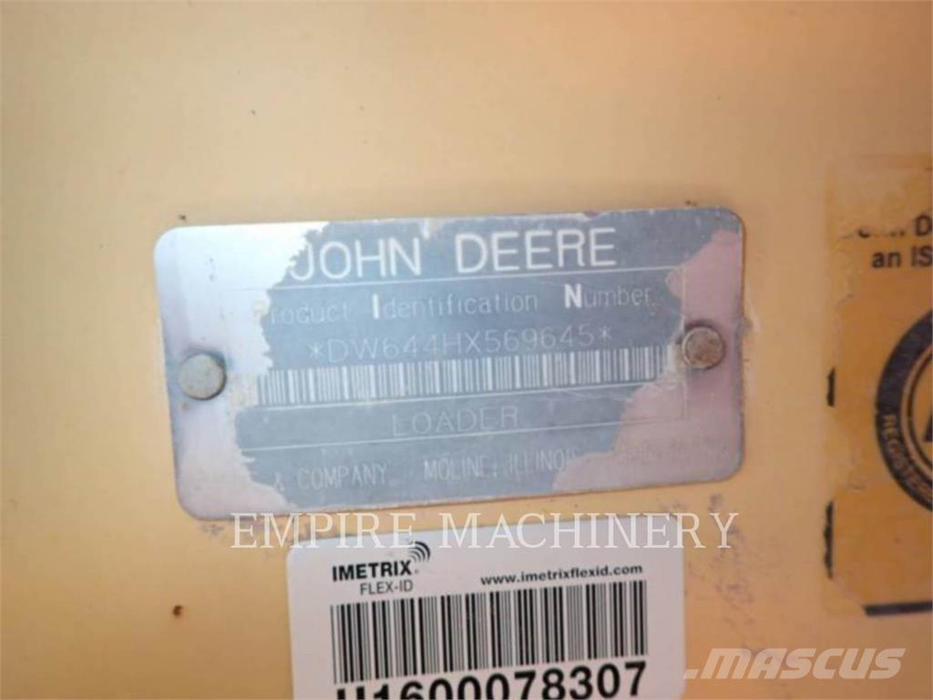 John Deere 644H Фронтальні навантажувачі