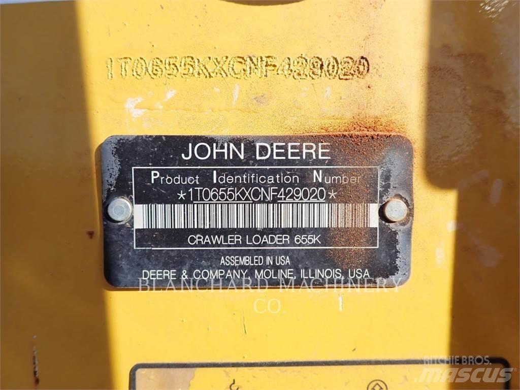 John Deere 655K Гусеничні вантажники