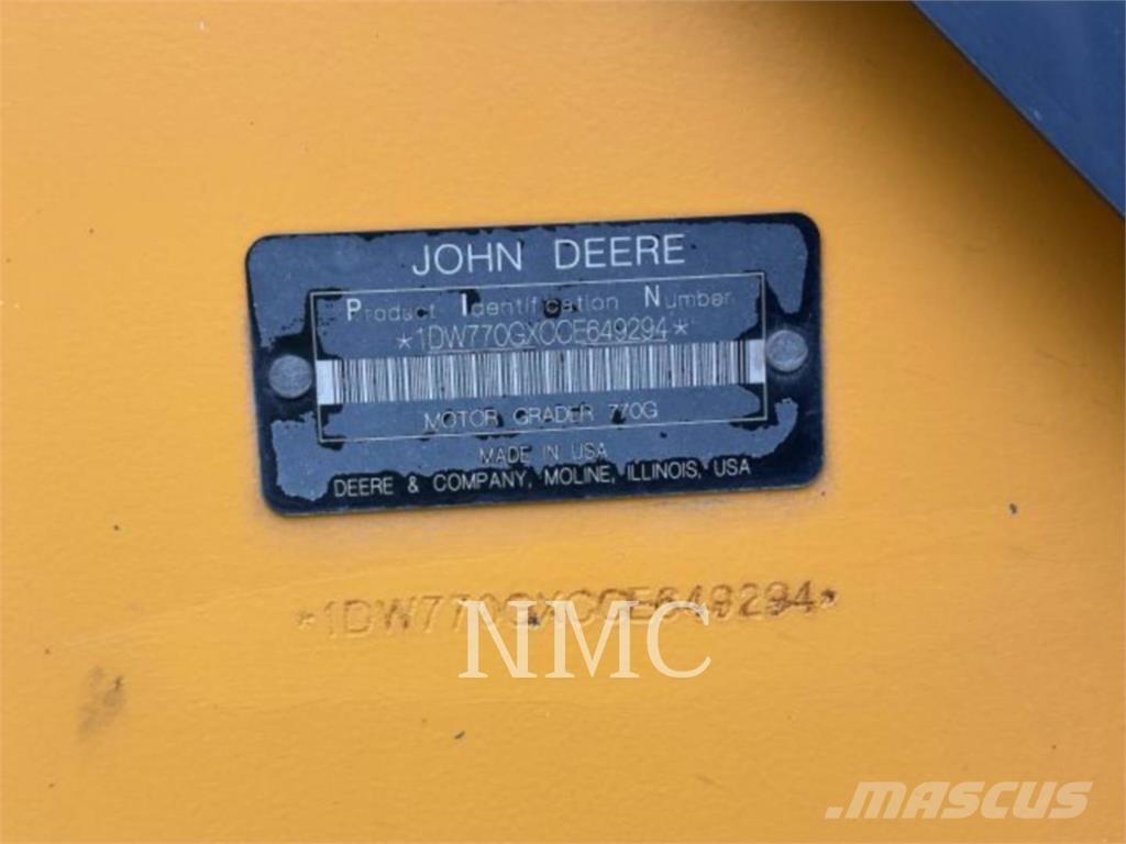 John Deere 770G_JD Грейдери