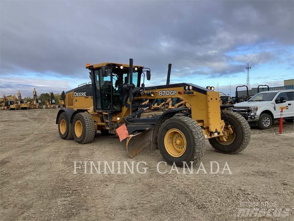 John Deere 870G Грейдери