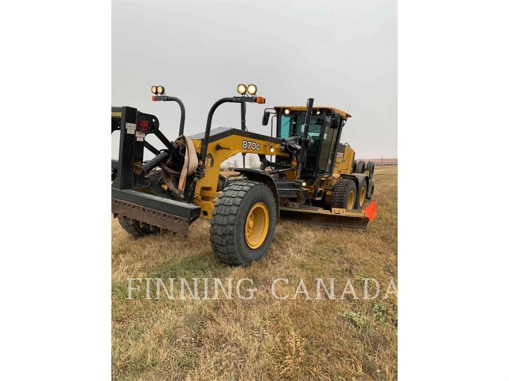 John Deere 870G Грейдери