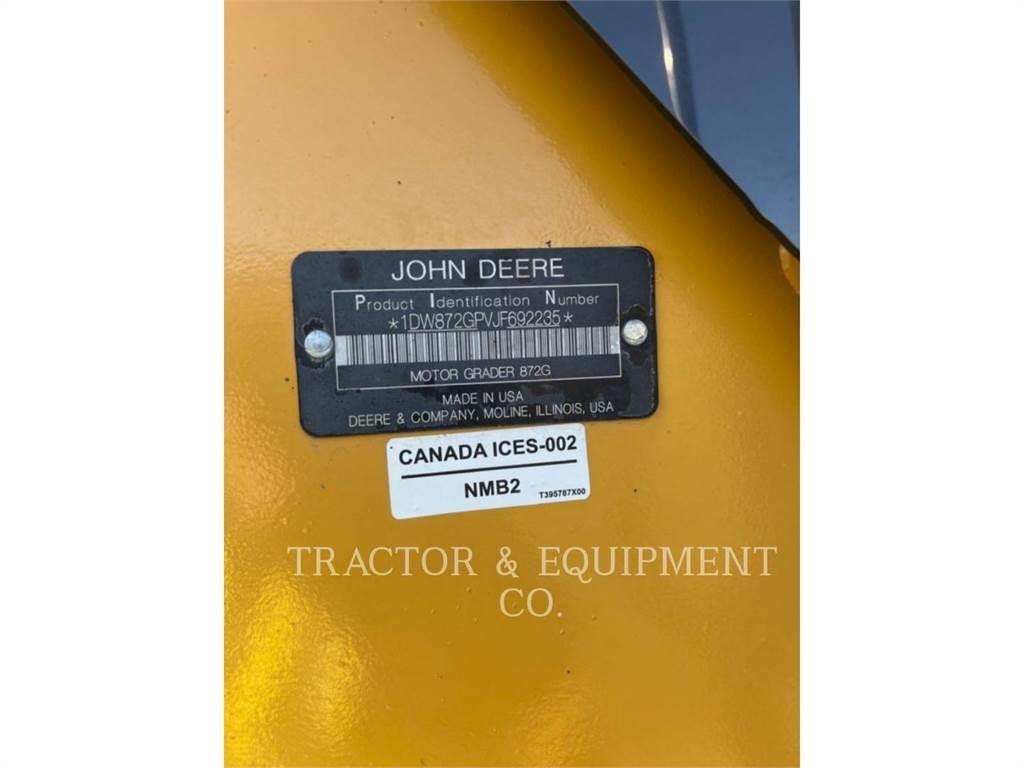 John Deere 872GP Грейдери