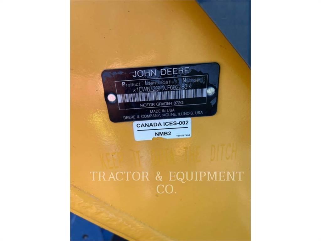 John Deere 872GP Грейдери