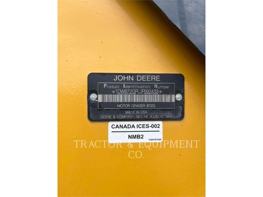 John Deere 872GP Грейдери