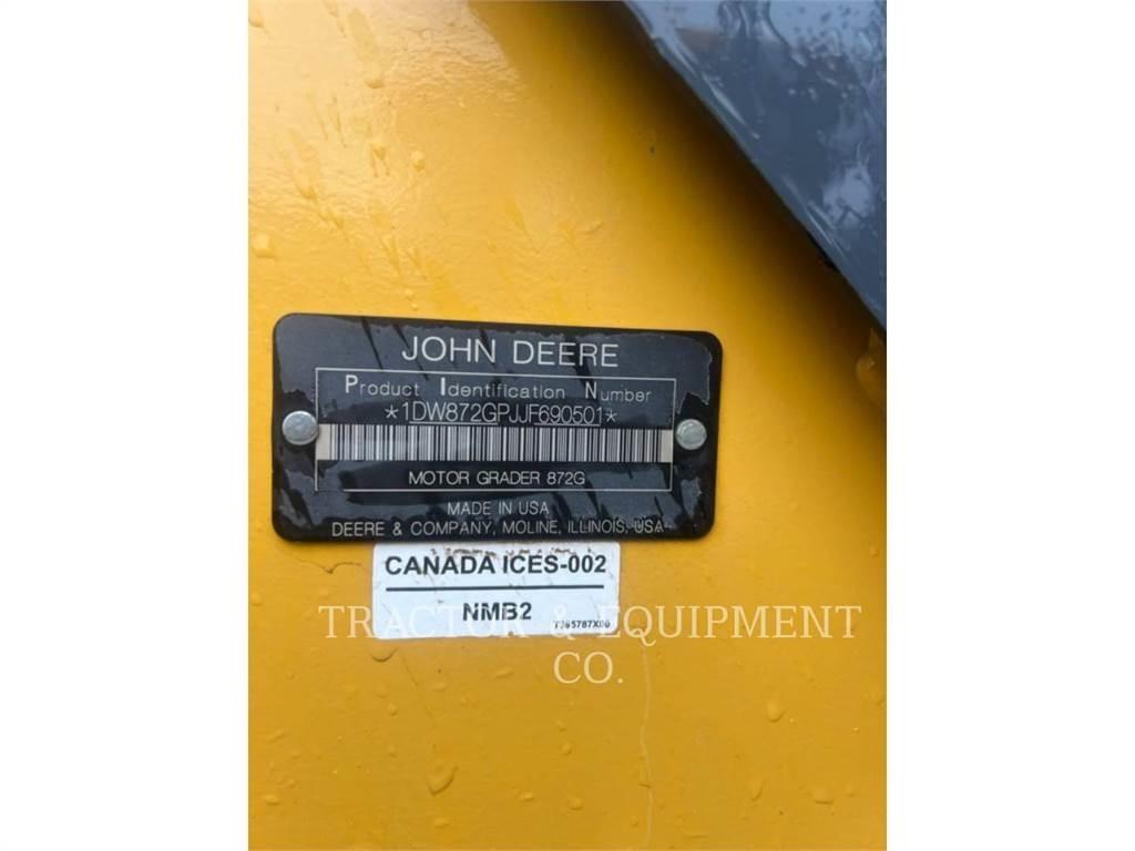 John Deere 872GP Грейдери