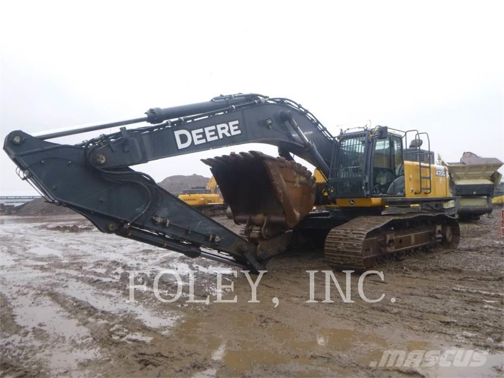 John Deere & CO. 470G Гусеничні екскаватори