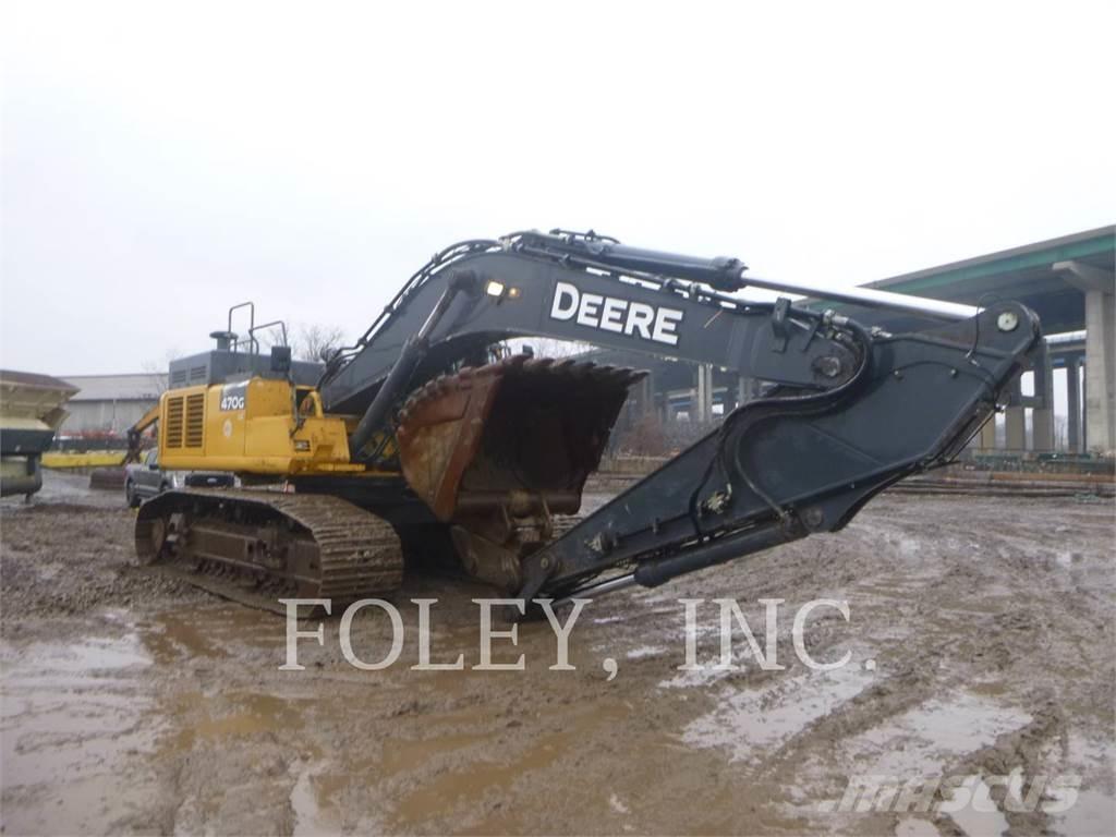 John Deere & CO. 470G Гусеничні екскаватори