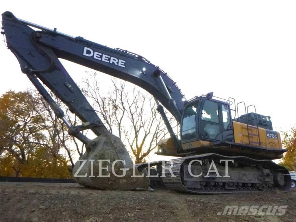 John Deere & CO. 470G Гусеничні екскаватори