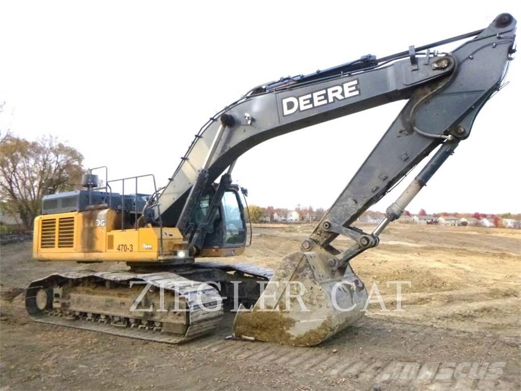 John Deere & CO. 470G Гусеничні екскаватори