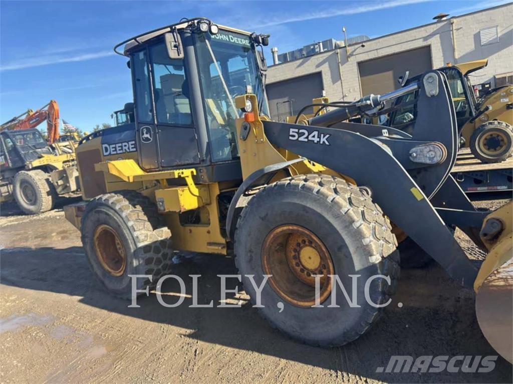 John Deere & CO. 524K Фронтальні навантажувачі