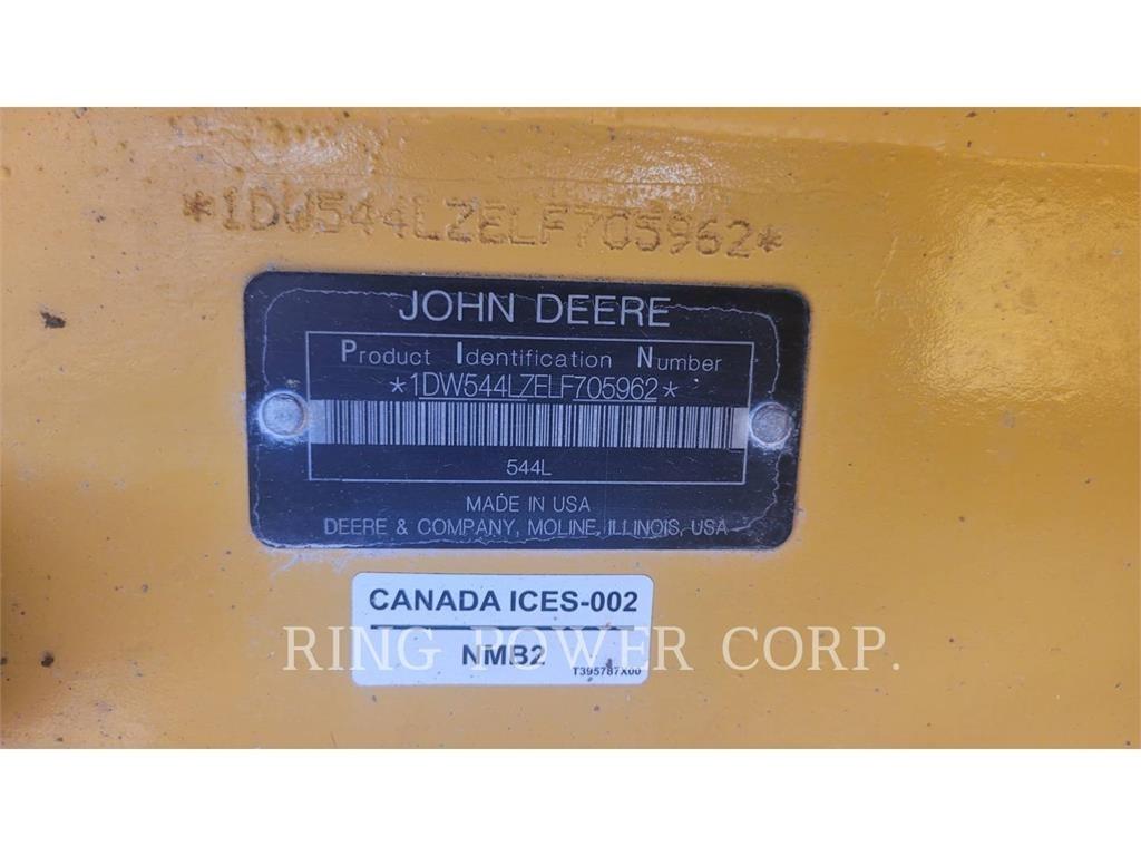 John Deere & CO. 544L Фронтальні навантажувачі