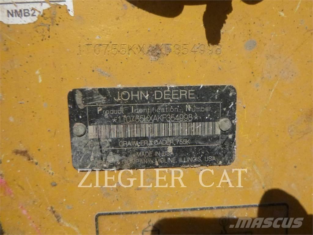 John Deere & CO. 755K Гусеничні вантажники