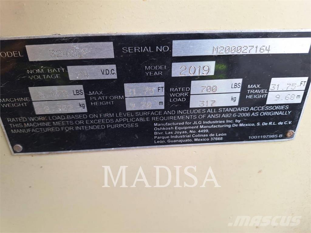 Jungheinrich 3246ES Підйомники-ножиці